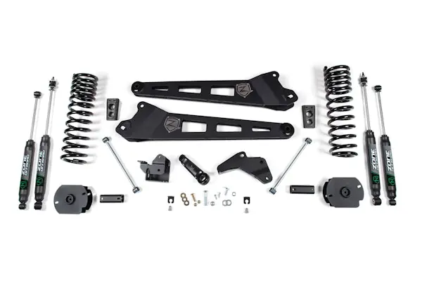Zone Offroad Products ZOND63N 2014-2018 Ram 2500 4" Replacement Radius Arm Kit -GAS Brand New