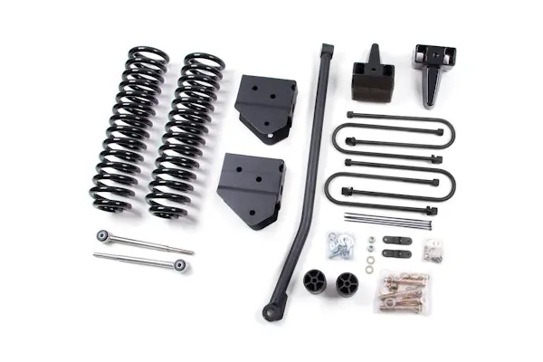 Zone Offroad Products ZONF58F 2020-2022 F250/F350 5" Suspension Lift System - Fox Adv Shocks - DSL Warranty Included
