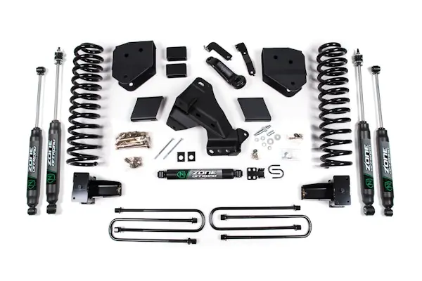 Zone Offroad Products ZONF67N 2020 F350 Dually 6" Suspension Lift System- Nitro Shocks- DSL Must Have