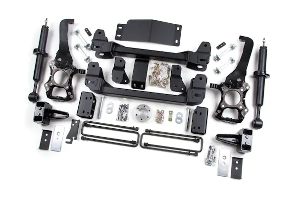 Zone Offroad Products ZONF75N 2009-2013 Ford F150 6" Suspension System - 4" Rear Block No Minimum Order