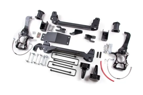 Zone Offroad Products ZONF72N 2020 F350 Dually 4" Suspension Lift System- Nitro Shocks- GAS Modern