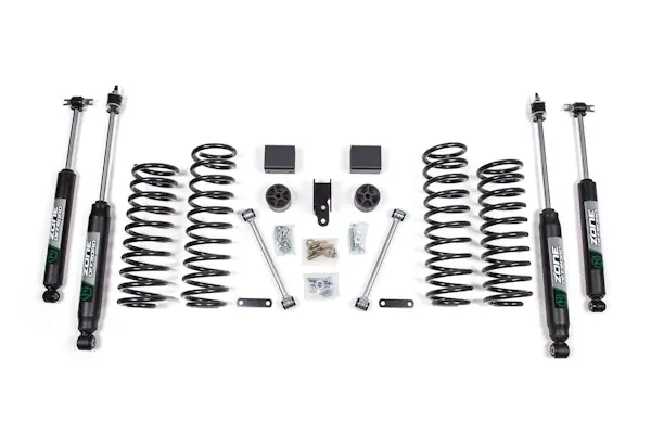 Zone Offroad Products ZONJ13N 2007-2011 Jeep Wrangler (JK) 4 door 3" Suspension Lift Kit Free Returns