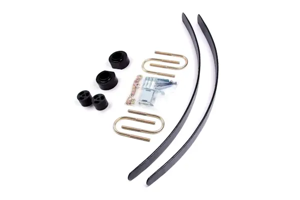 Zone Offroad Products ZONJ4 1984-2001 Jeep XJ 2" Suspension Lift Kit - w/Chrysler Axle Warranty Included