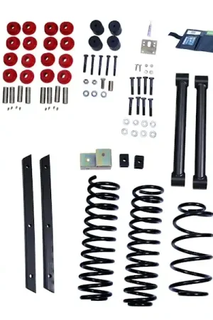 Super Sale Rugged Ridge 18415.31 2 Inch Lift Kit with Shocks