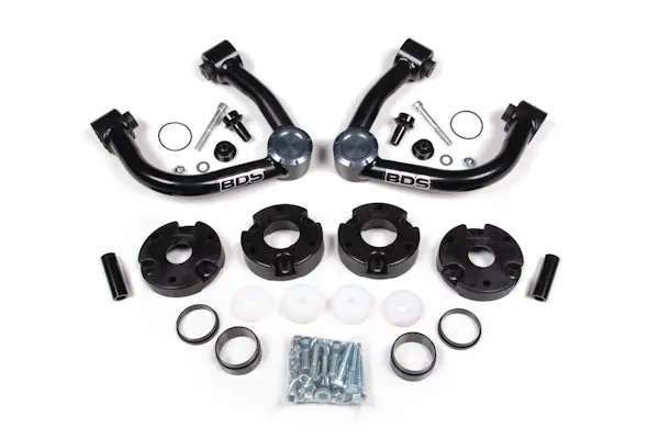 BDS Suspension BDS023301 2021-2025 Ford Bronco 2 Door 3" Suspension Lift Kit, 2" Rear, Spacer (Sasquatch Super Sale