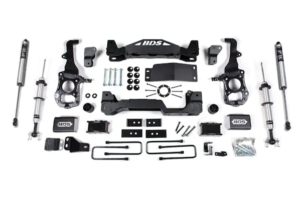 Save Now BDS Suspension BDS1583FSR 2021-2025 Ford F150 4wd, 4" Suspension Lift Kit, 3" Rear Lift, Block - Fox 2.0 I