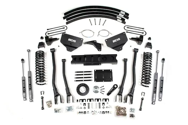 Special Discount BDS Suspension BDS1614H 13-18 Ram 3500 4wd 8" 4Link/spring - Dsl