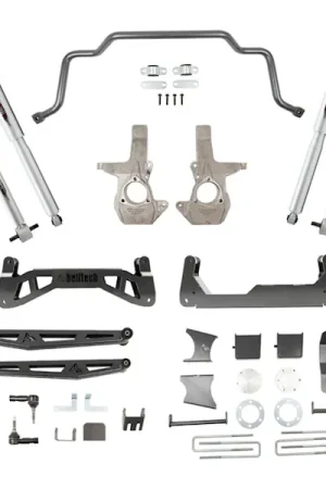 Authentic Belltech 150201TPS 7 Lift Kit Front and Rear Trail Performance Struts/Shocks