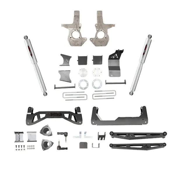 Best Choice Belltech 150201BK 2007-2016 Silverado / Sierra 1500 4wd (Ext & Crew Cab) 7"-9 Lift