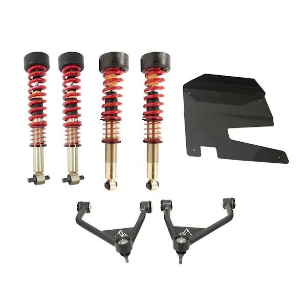 Flash Sale Belltech 150220TPC 2021 Chevrolet Tahoe / GMC Yukon 2WD/4WD 4" Lift Kit w/ Coilovers