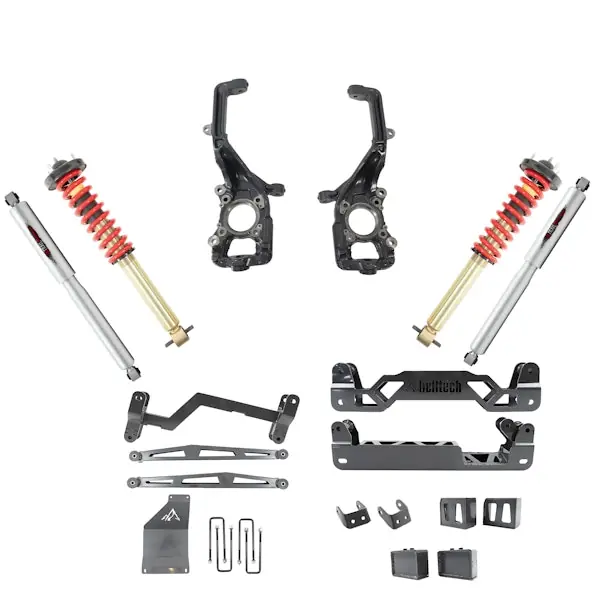 Weekend Sale Belltech 152501TPC 2015-2020 Ford F-150 4wd (All Cabs) 6'-7" Lift w/ Front Coilovers
