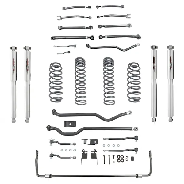 Belltech 153204TPS 2021-2022 Wrangler Rubicon JL (Diesel) 4" Lift w/ Rear Sway Bar Exclusive