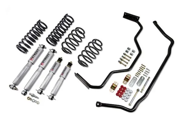 Belltech 1743 1979-1993 Ford Mustang (Fox) 0" F/0" R drop Top Rated