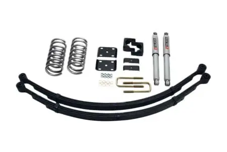 Reduced Price Belltech 437SP 2004-2010 Nissan Titan (All Cabs) 2" F/4" R drop W/ Street Performance Shocks