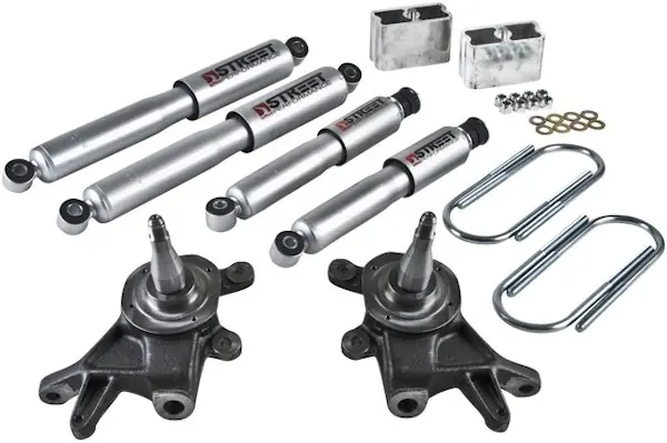 Popular Belltech 440SP 1983-1997 Nissan Pickup & Hardbody 2" F/3" R drop W/ Street Performance Shocks