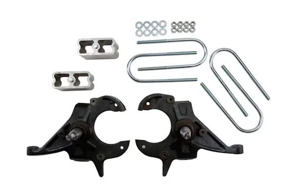 Belltech 617 1982-2004 Chevrolet S10/S15 Pickup 4&6 cyl. (Ext Cab) 2" F/3" R drop W/O Shocks Next Day Delivery