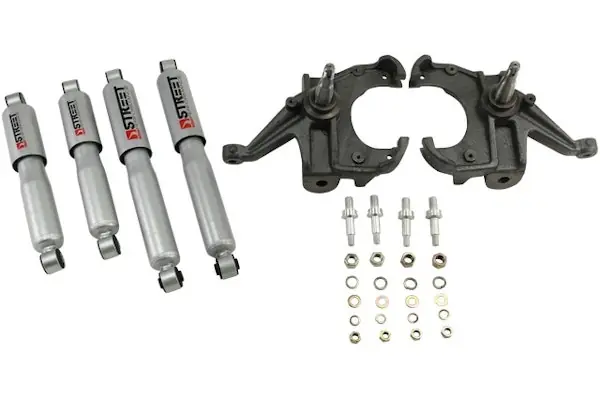 Belltech 704SP 1973-1987 Chevrolet C10 (1" Rotor) 3" F/4" R drop W/ Street Performance Shocks Popular