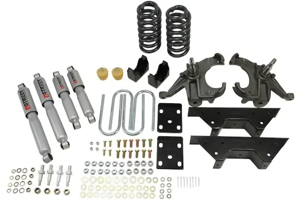 Worldwide Shipping Belltech 705SP 1973-1987 Chevrolet C10 (1" Rotor) 4" F/6" R drop W/ Street Performance Shocks