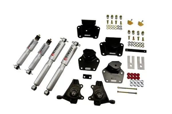 Belltech 804SP 1991-1996 Dodge Dakota (Std Cab, V8) 2" F/4" R drop W/ Street Performance Shocks Get Yours