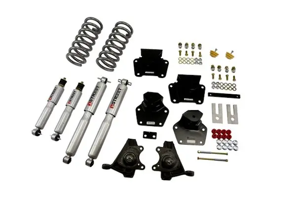 Belltech 806SP 1991-1996 Dodge Dakota (Std Cab, V8) 4" F/4" R drop W/ Street Performance Shocks Affordable