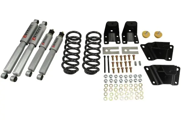 Belltech 902SP 1989-1997 Ford Ranger (Std Cab) 2" F/4" R drop W/ Street Performance Shocks Best Choice