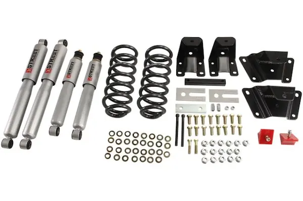 Reduced Price Belltech 904SP 1989-1997 Ford Ranger (Ext Cab) 2" F/4" R drop W/ Street Performance Shocks