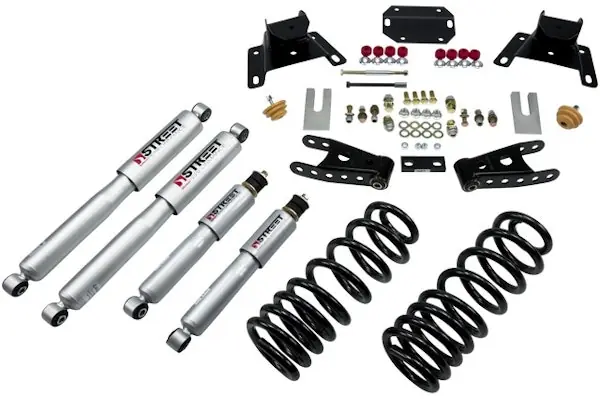 Wholesale Belltech 926SP 1987-1996 Ford F-150 (Ext Cab) 2" F/4" R drop W/ Street Performance Shocks