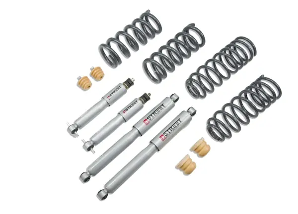 Genuine Belltech 963SP 2009-2018 Dodge Ram 1500 (Quad Cab) 2" F/4" R drop W/ Street Performance Shocks