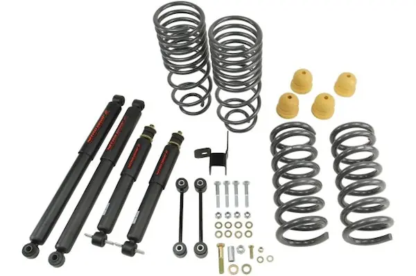 Cheap Belltech 964ND 2009-2018 Dodge Ram 1500 (Std Cab) 2" F/4" R drop W/ Nitro Drop II Shocks