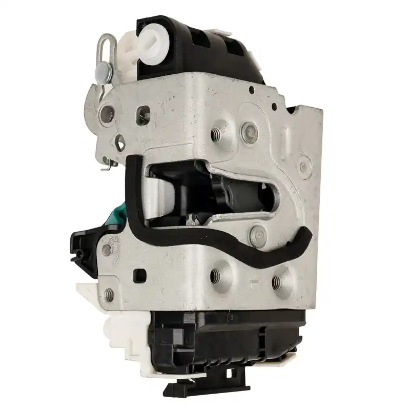 Omix Door Latch Rear LH W/Power Locks- 07-18 JKU Worldwide Shipping