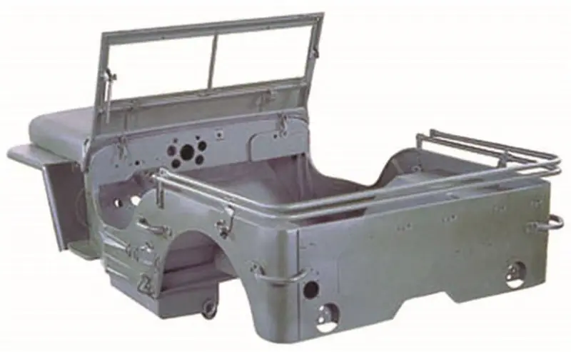 Must Have Omix Steel Body Kit- 44-45 Willys MB