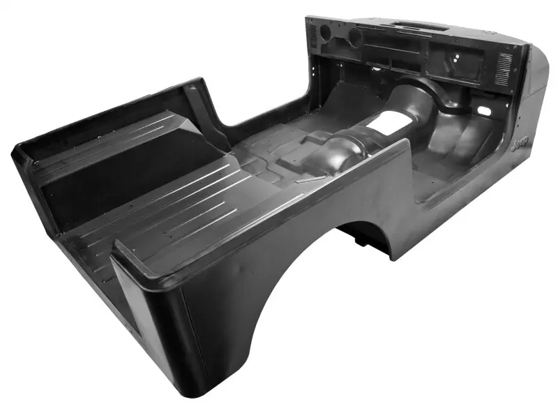 Crafted Omix Reproduction Steel Body Tub- 44-45 GPW Version F