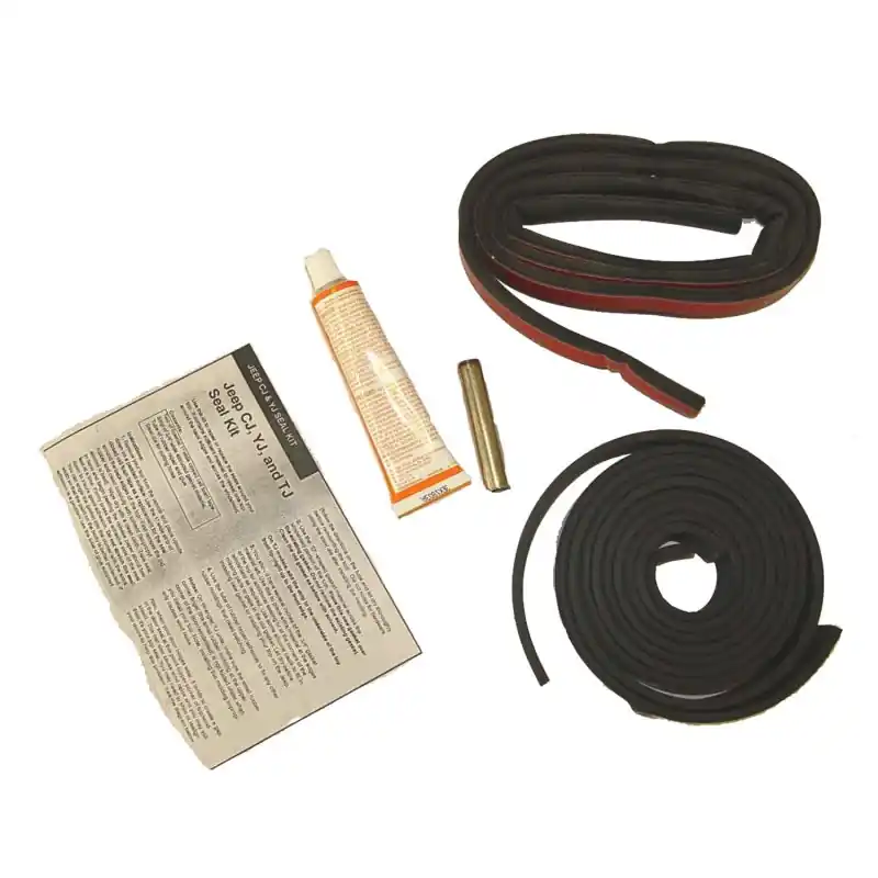 Latest Omix Hardtop Seal Kit with Sealant 76-06 CJ & Wrangler