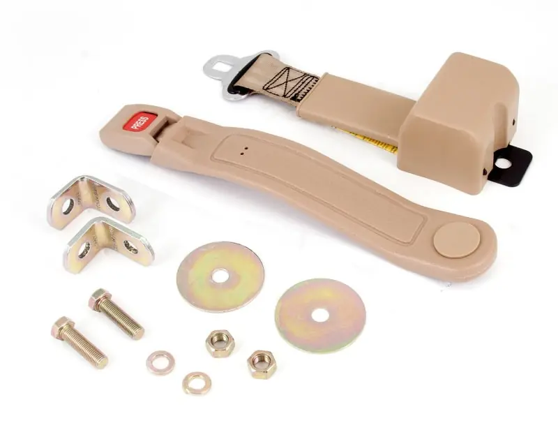 Omix Lap Seat Belt Tan 87-95 Jeep Wrangler YJ Limited Edition