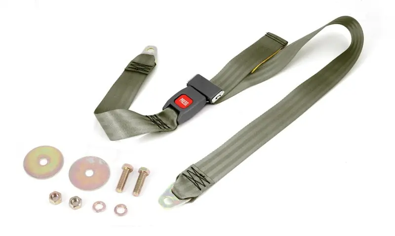 Wholesale Omix Lap Seat Belt Olive 87-95 Jeep Wrangler YJ