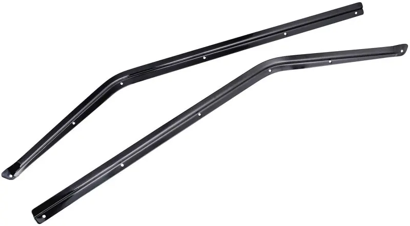 Omix Window Retaining Channels Blk 87-95 Wrangler YJ Direct From Factory