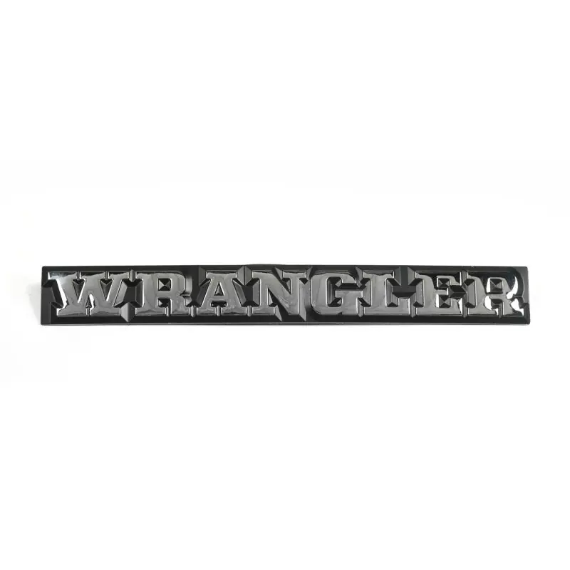 Warranty Included Omix Wrangler Emblem 87-91 Jeep Wrangler