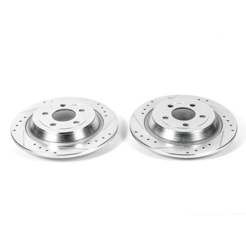 Direct From Manufacturer Power Stop 15-17 Ford F-150 Rear Evolution Drilled & Slotted Rotors - Pair