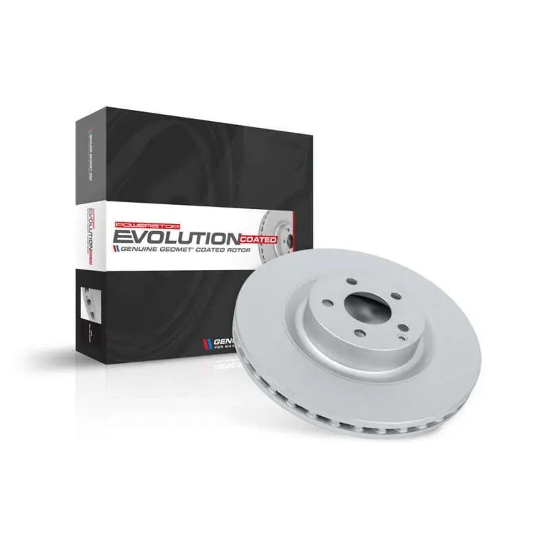 Reduced Price Power Stop 19-22 Chevrolet Silverado 4500 HD Front/Rear Evolution Coated Rotor