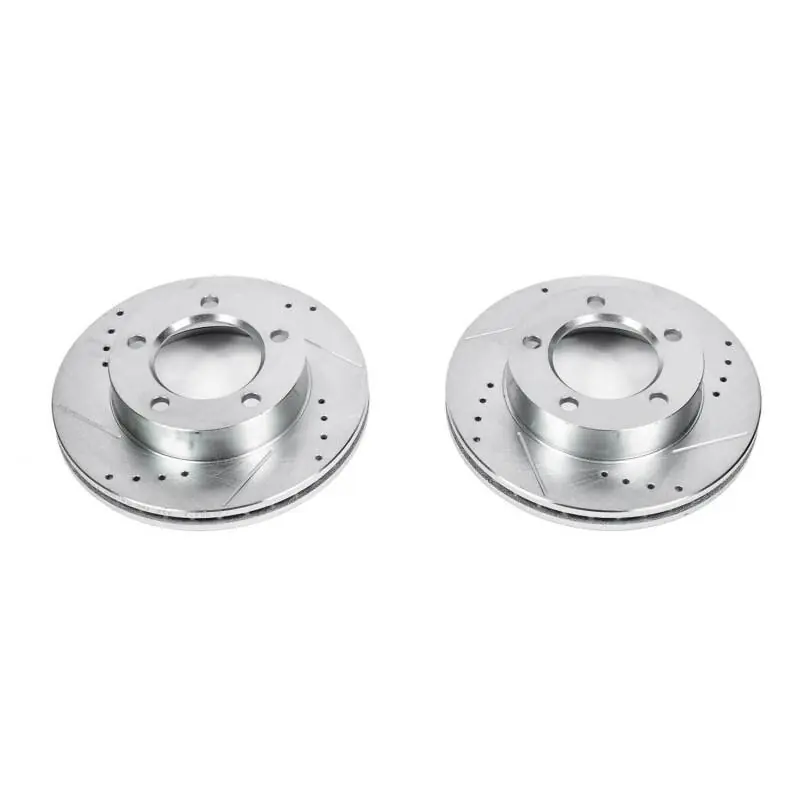 Power Stop 94-96 Ford Bronco Front Evolution Drilled & Slotted Rotors - Pair While Supplies Last