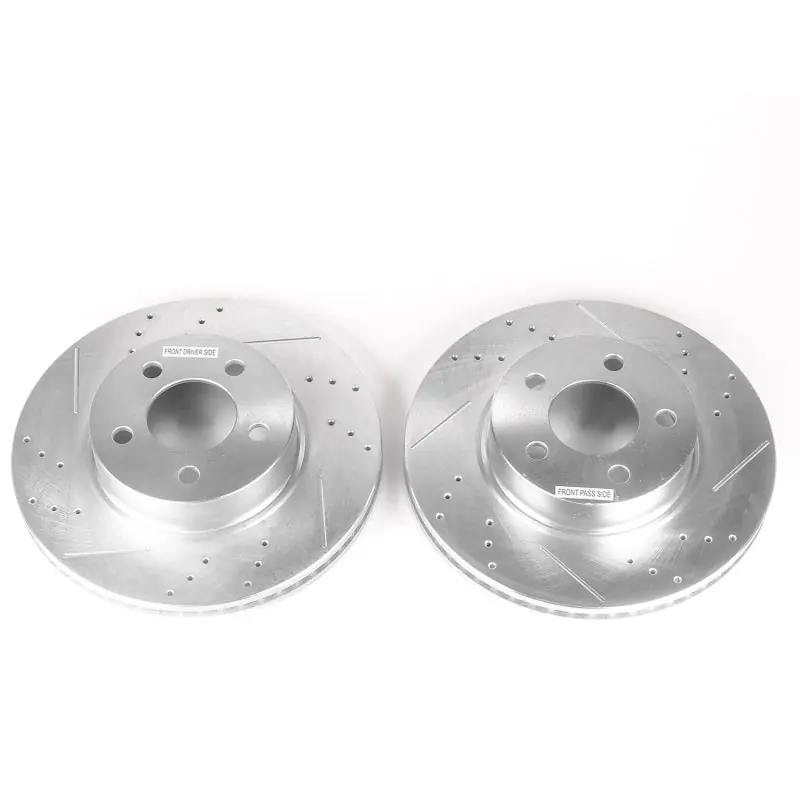 Brand New Power Stop 01-03 Ford Explorer Sport Front Evolution Drilled & Slotted Rotors - Pair