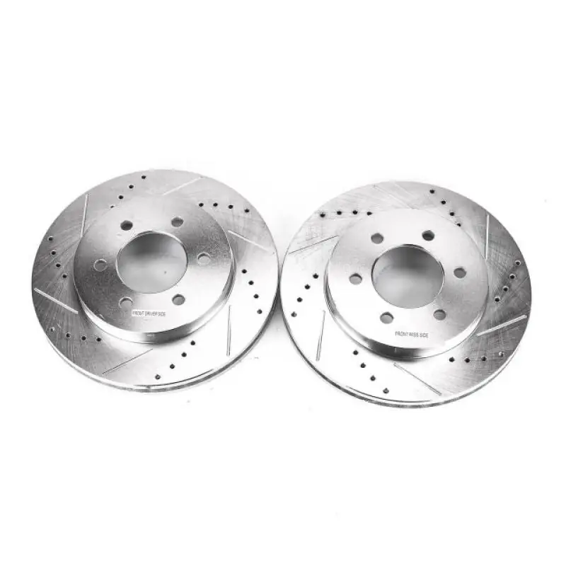 Deal Power Stop 04-08 Ford F-150 Front Evolution Drilled & Slotted Rotors - Pair