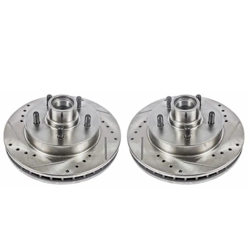 Power Stop 95-99 Chevrolet C1500 Front Evolution Drilled & Slotted Rotors - Pair Best Seller