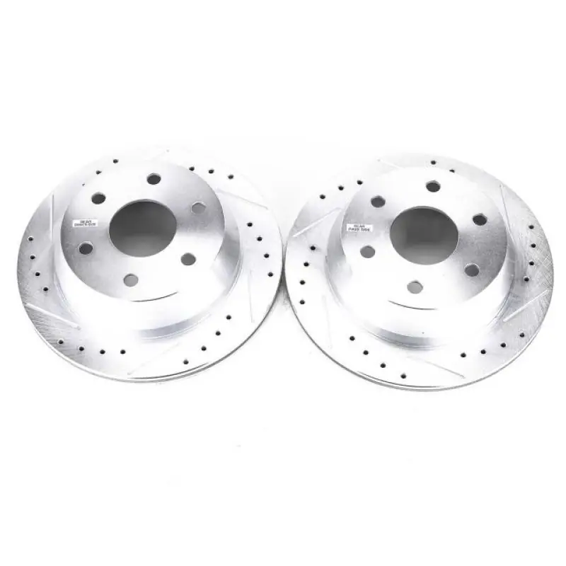 Power Stop 03-05 Chevrolet Astro Rear Evolution Drilled & Slotted Rotors - Pair Cheap