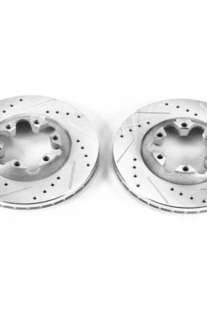 Best Price Power Stop 04-08 Chevrolet Colorado Front Evolution Drilled & Slotted Rotors - Pair