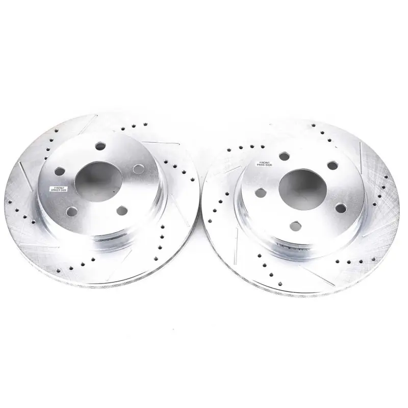 Power Stop 07-09 Chrysler Aspen Front Evolution Drilled & Slotted Rotors - Pair Today Only