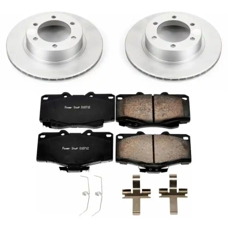 Next Day Delivery Power Stop 95-02 Toyota 4Runner Front Z17 Evolution Geomet Coated Brake Kit