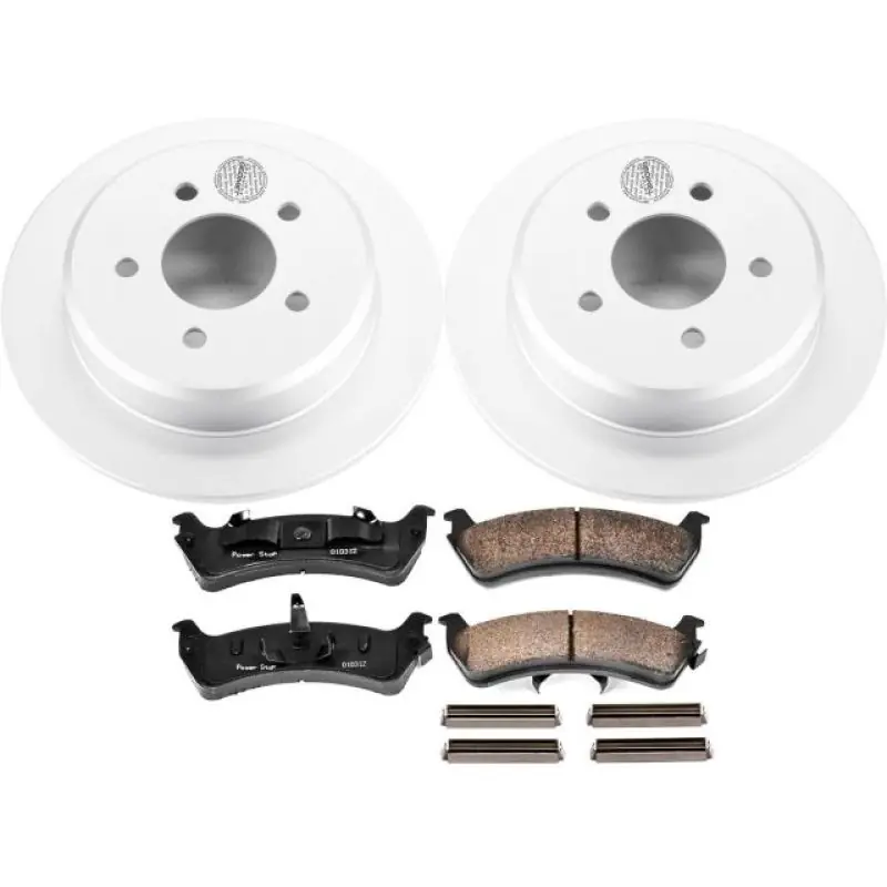 Power Stop 95-01 Ford Explorer Rear Z17 Evolution Geomet Coated Brake Kit While Supplies Last
