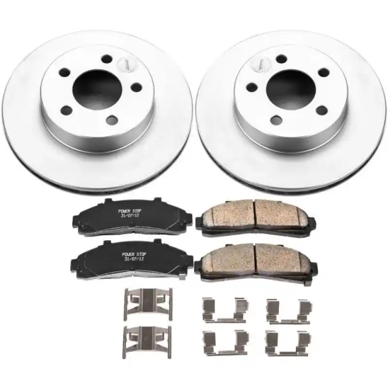 Hassle-Free Returns Power Stop 95-01 Ford Explorer Front Z17 Evolution Geomet Coated Brake Kit
