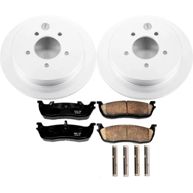 Power Stop 97-00 Ford Expedition Rear Z17 Evolution Geomet Coated Brake Kit Hot Picks